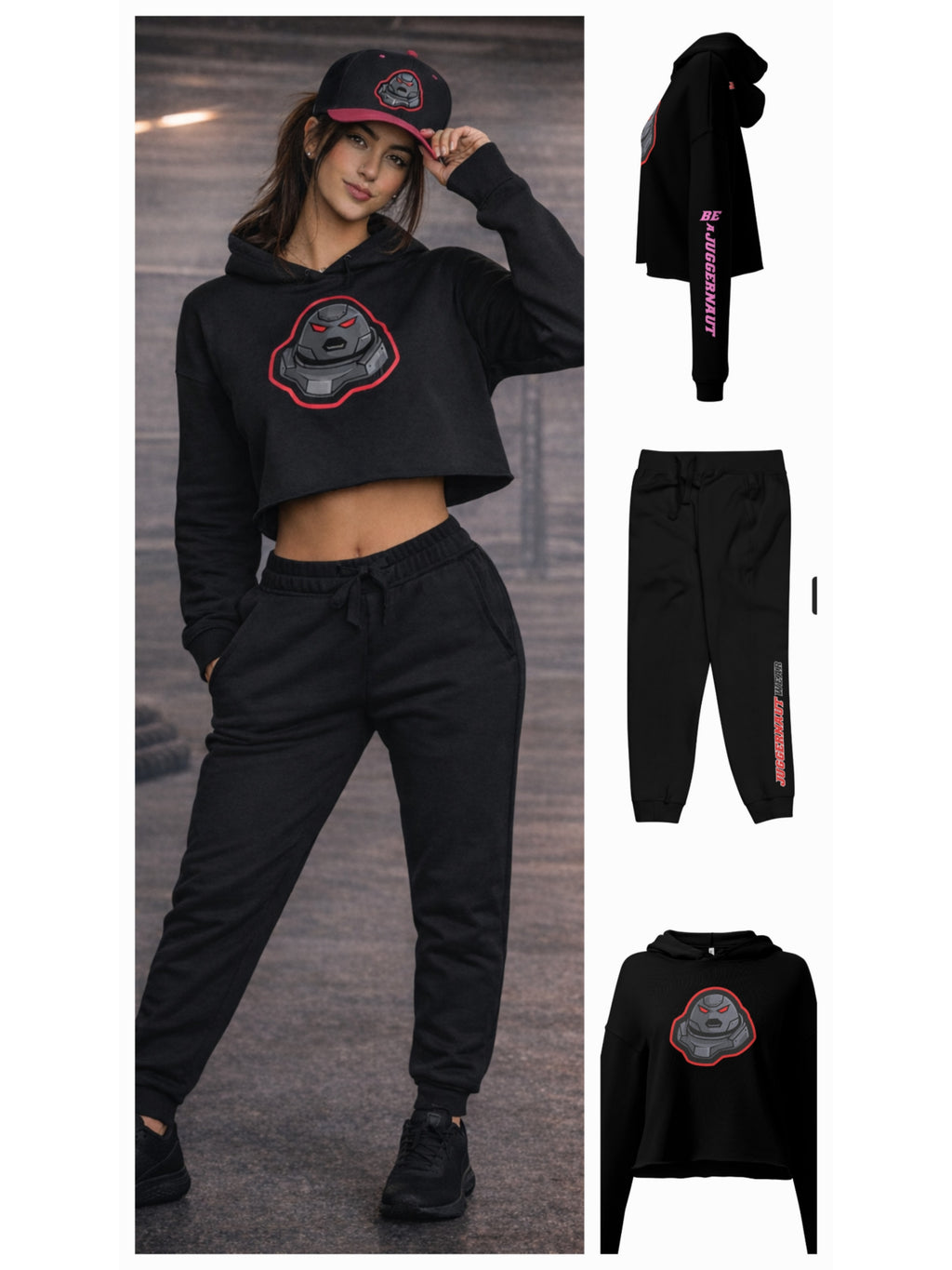 Crop Hoodie