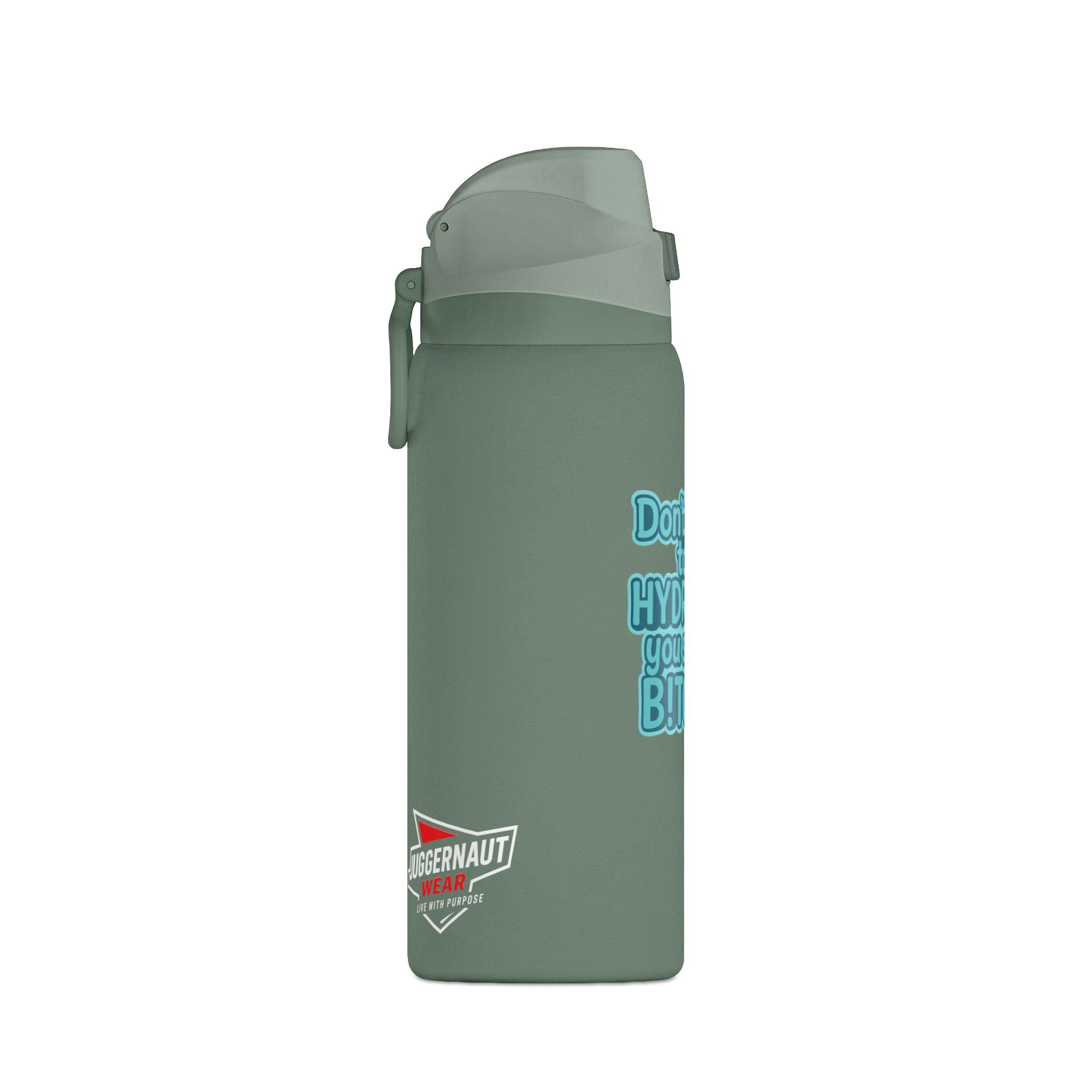 Insulated Water Bottle — "Don't Forget to Hydrate You Silly B!tch" Cute Kawaii Design, 32oz