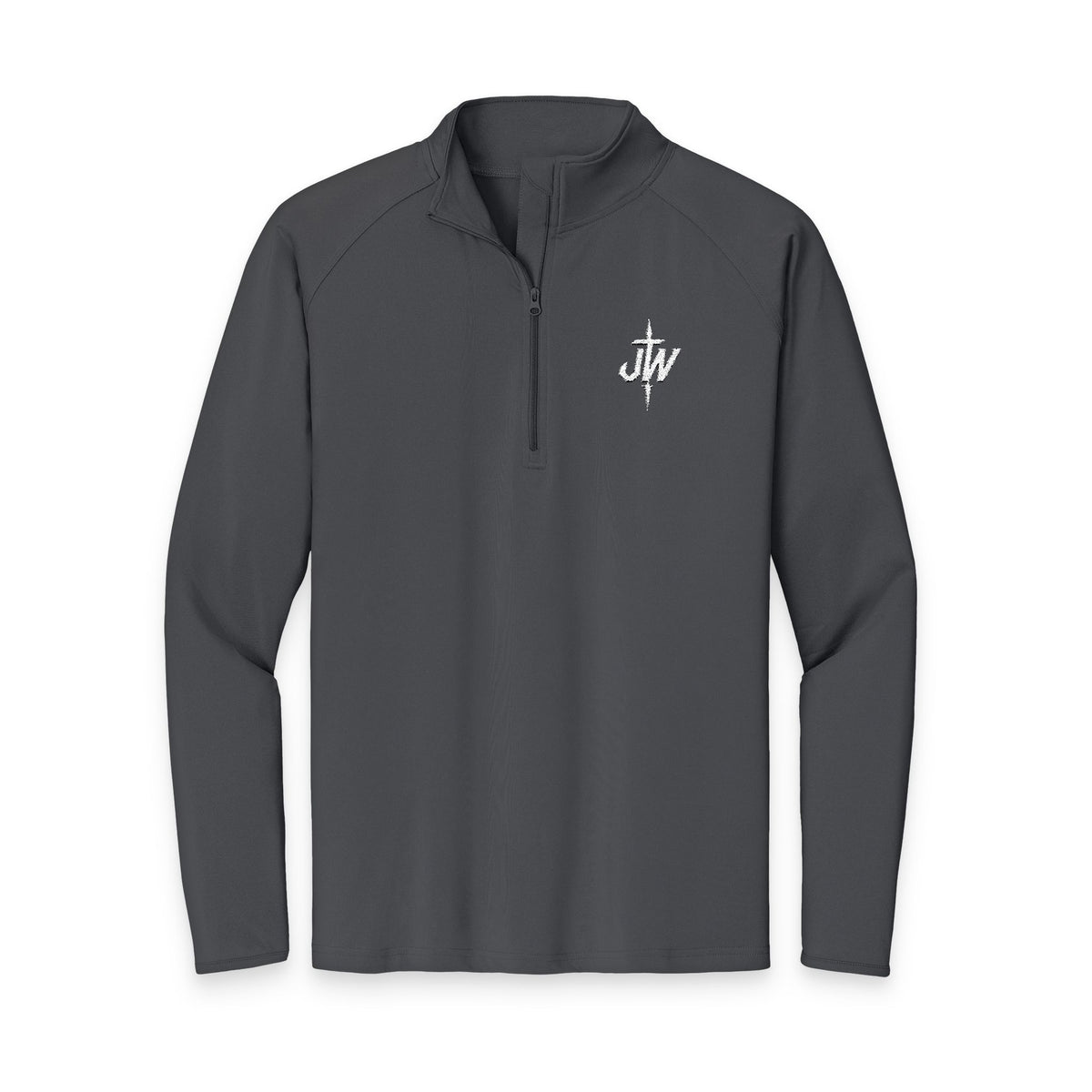 Embroidered Quarter-Zip Pullover —Sport-Wick® Performance Top