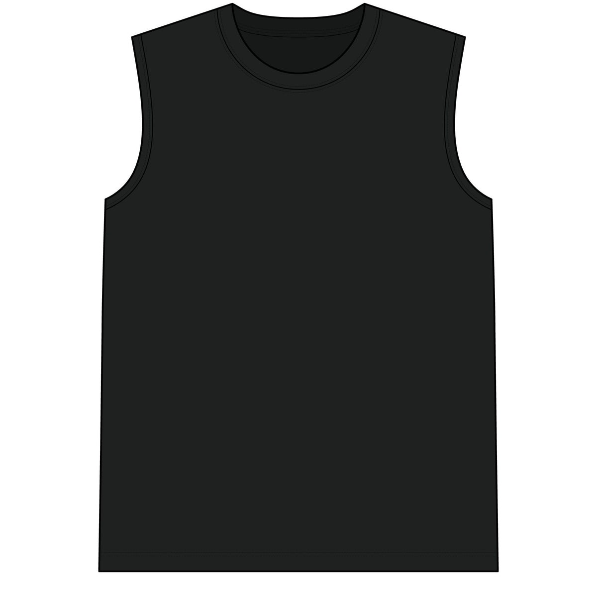 Juggernaut Wear Compression Muscle Tee — Sleeveless Gym Top