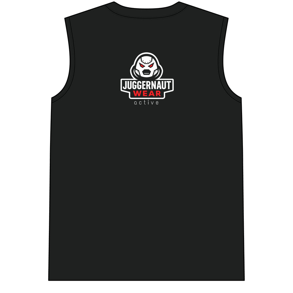 Juggernaut Wear Compression Muscle Tee — Sleeveless Gym Top