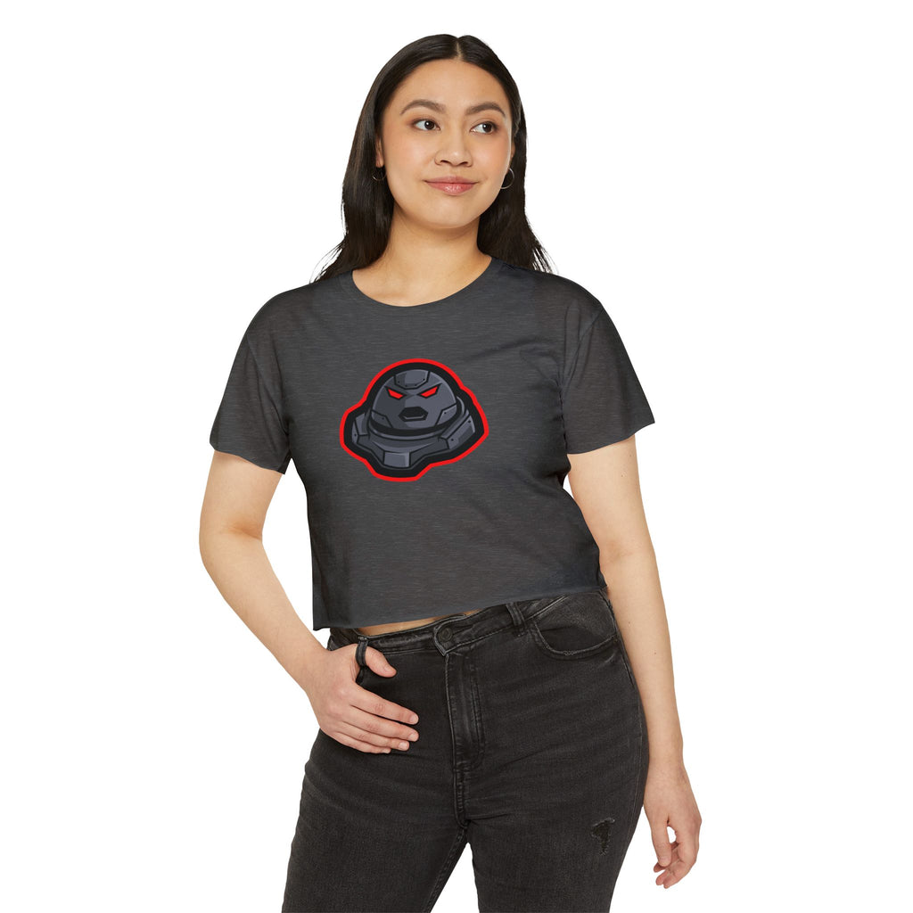Stylish Women's Festival Crop Top, Graphic Tee