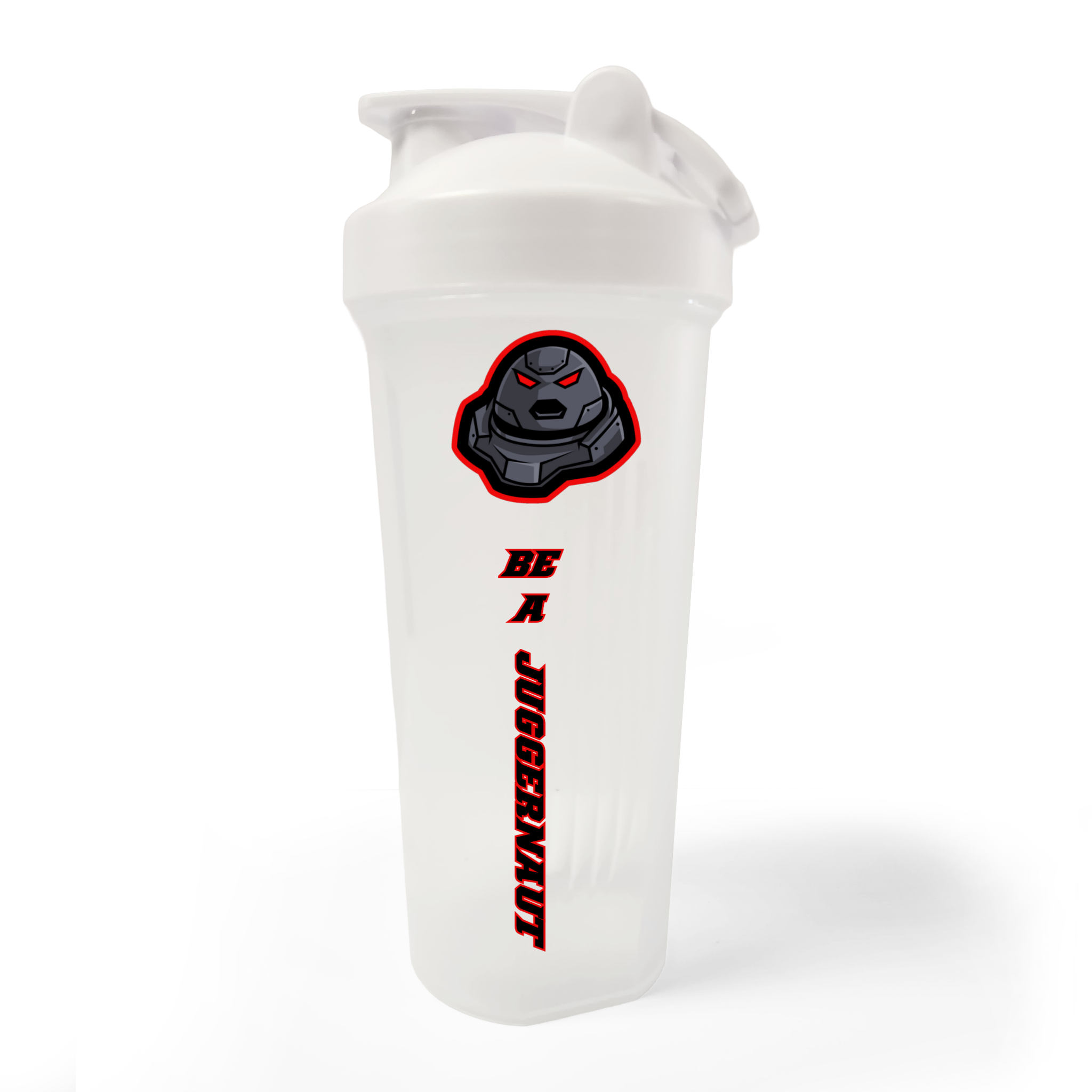 Protein Shaker — "Be a Juggernaut" Motivational Gym Bottle