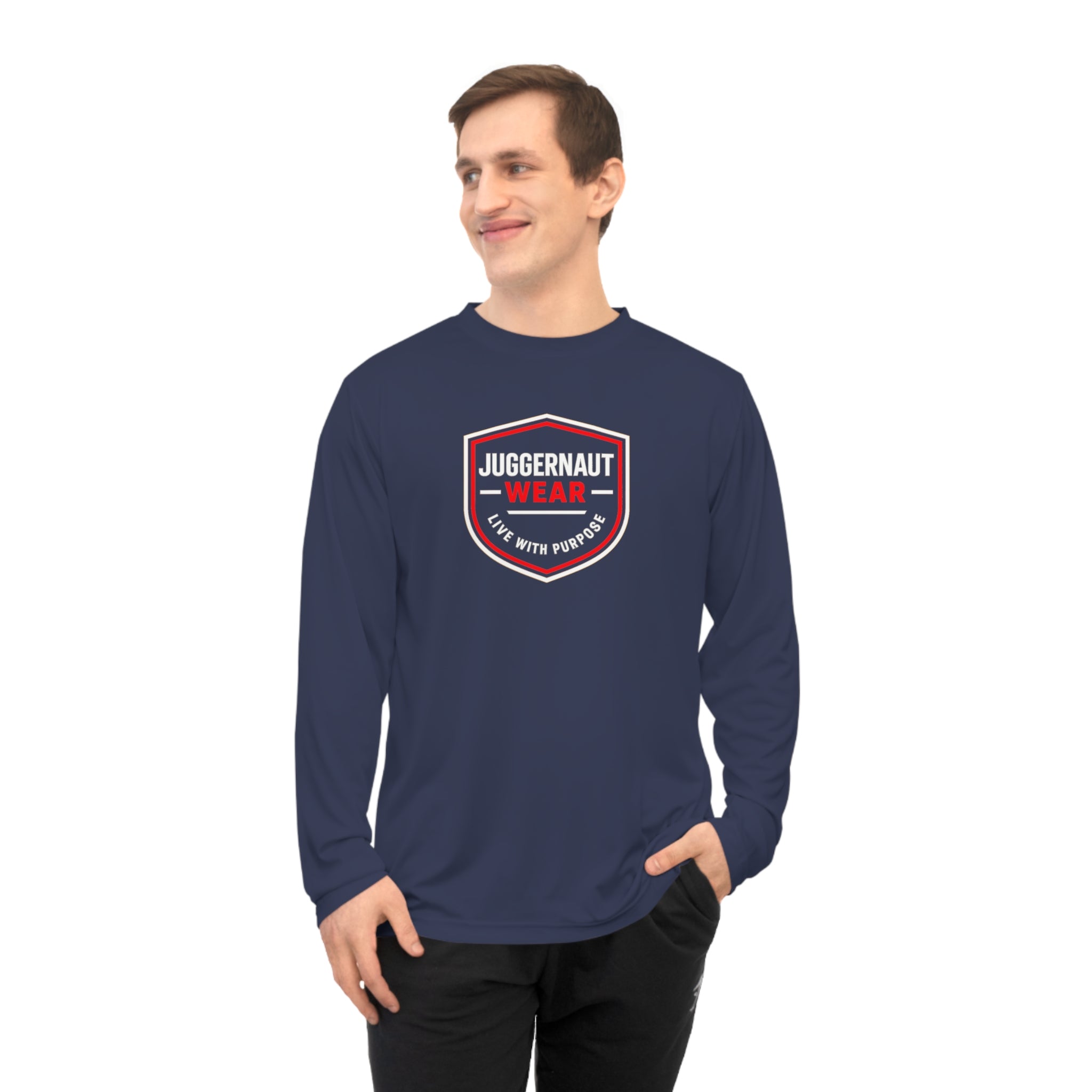 Juggernaut Wear Performance Long Sleeve Shirt — Active Athletic Training Tee