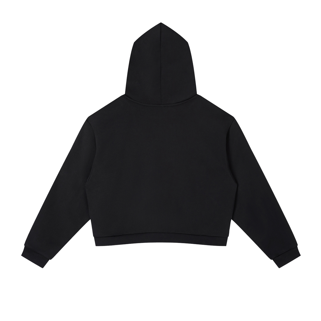 JW Stripe Cropped Hoodie