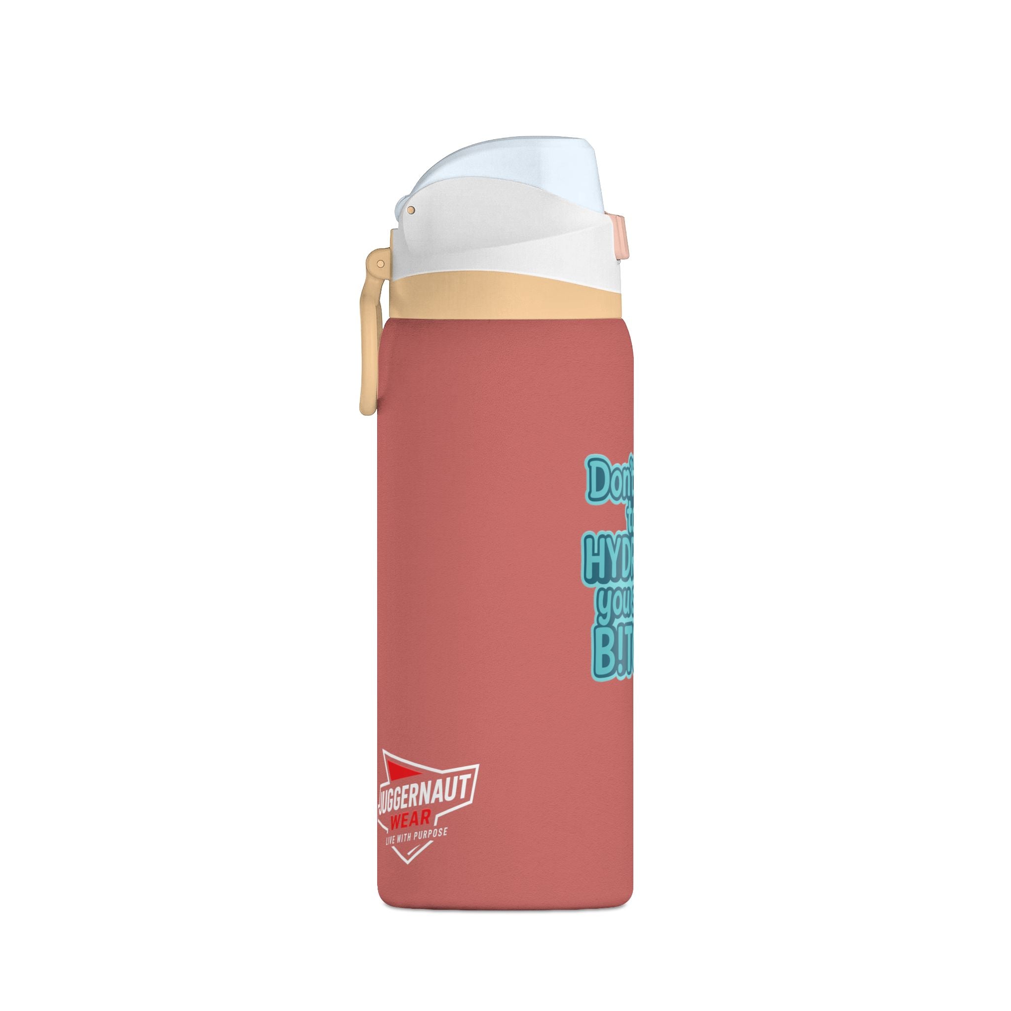 Insulated Water Bottle — "Don't Forget to Hydrate You Silly B!tch" Cute Kawaii Design, 32oz