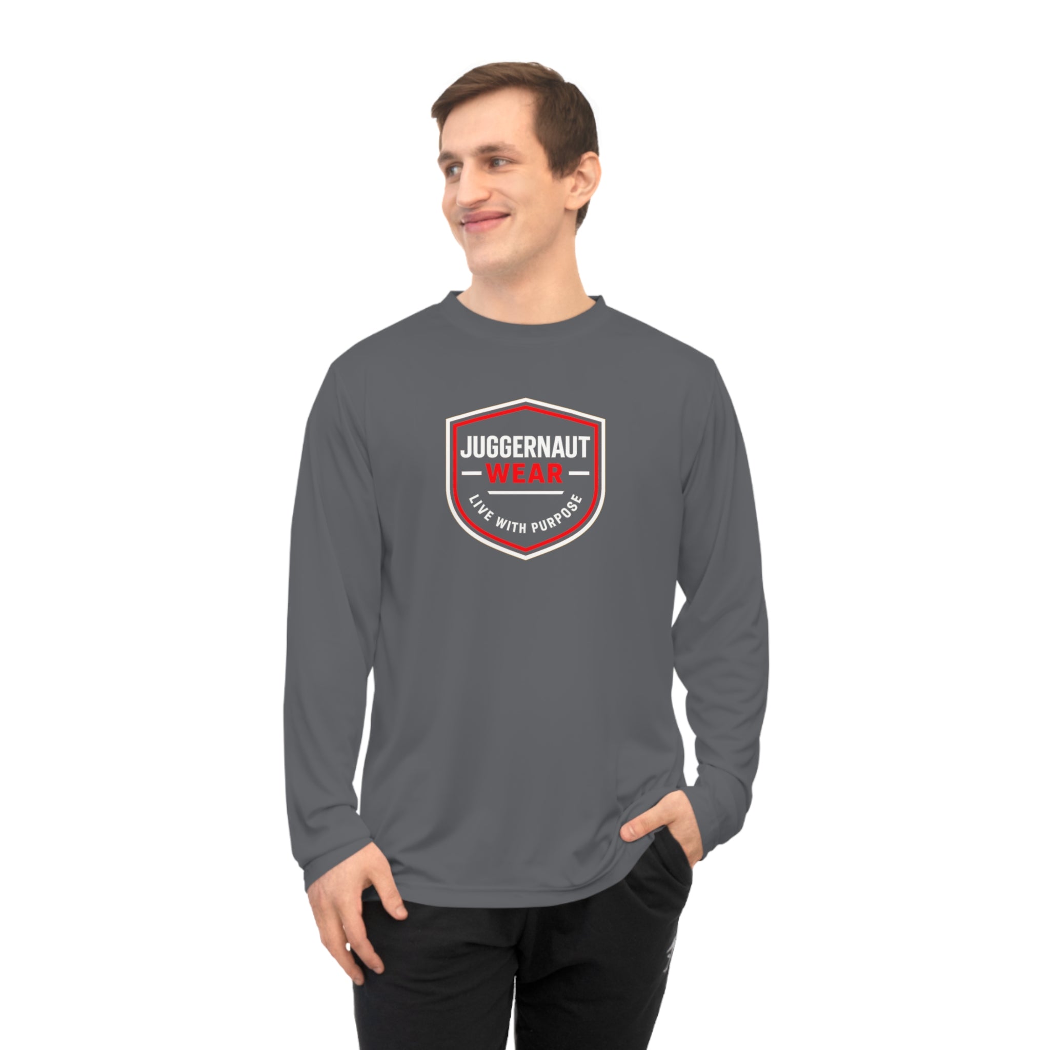 Juggernaut Wear Performance Long Sleeve Shirt — Active Athletic Training Tee