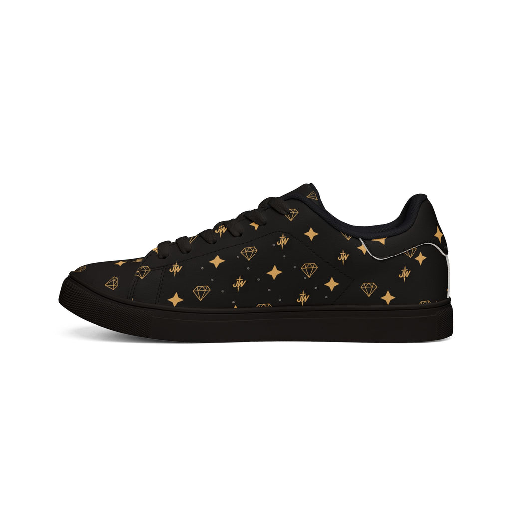 Women's Leather Low-Top Sneakers — JW casual sneaker
