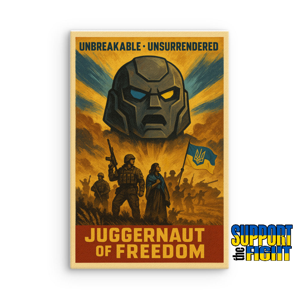 Juggernaut of Freedom canvas