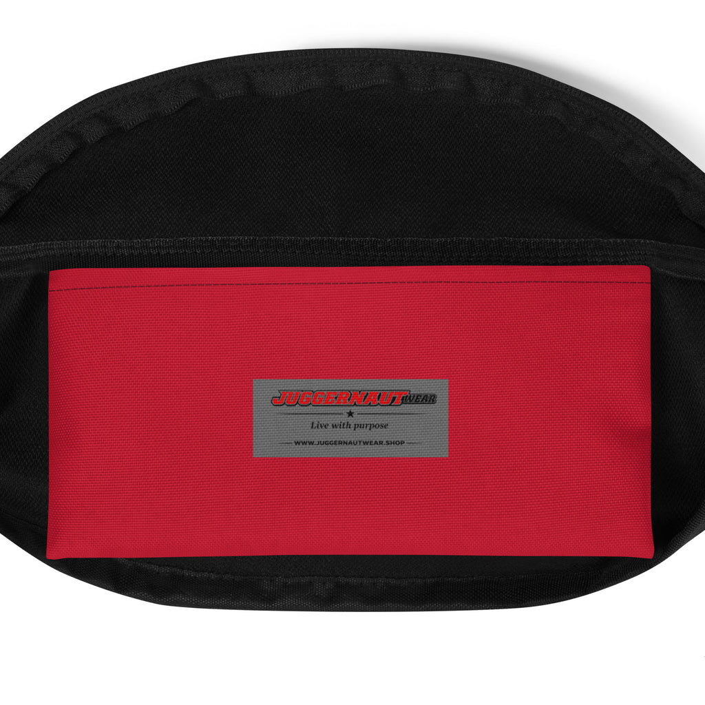 Black Camo Fanny Pack
