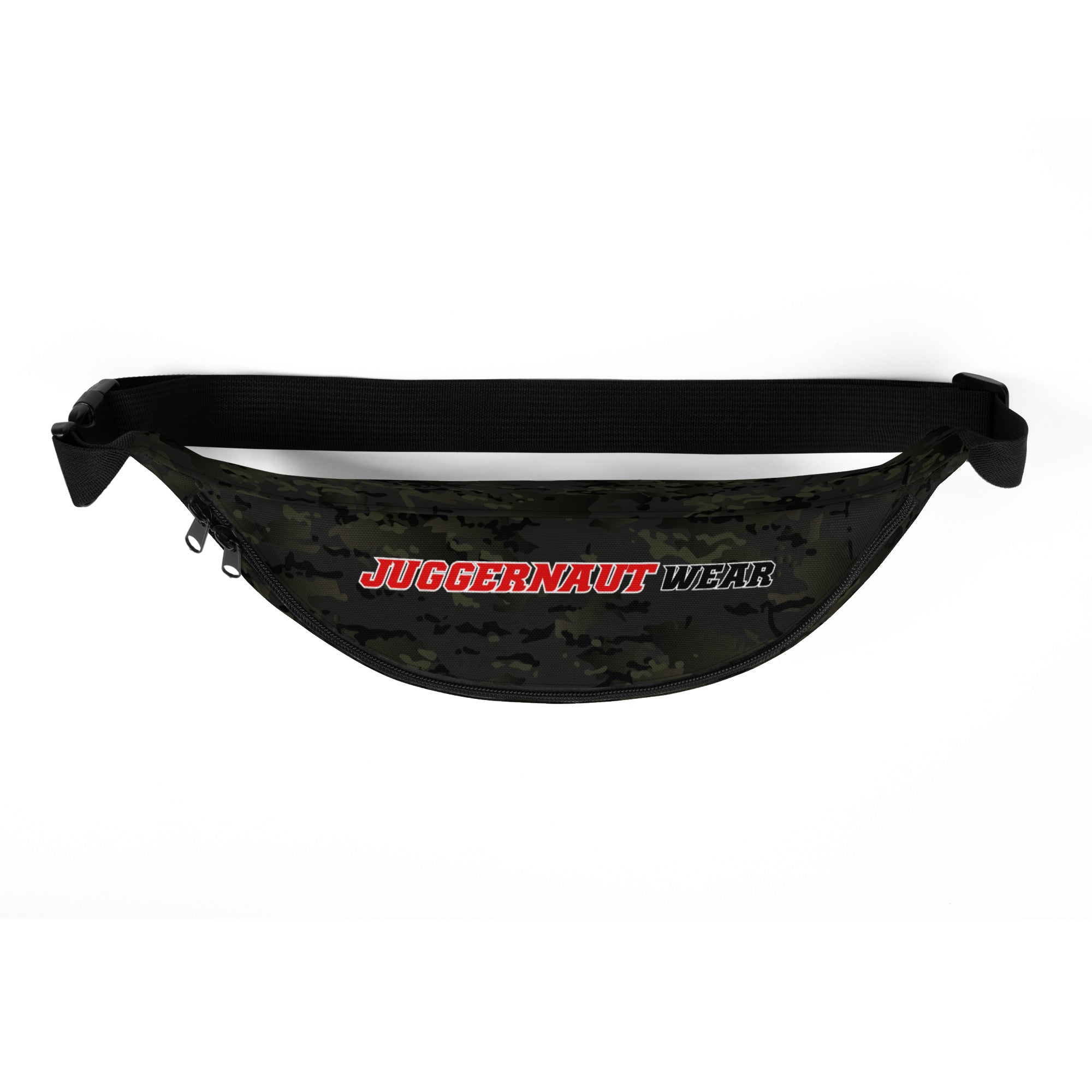 Black Camo Fanny Pack