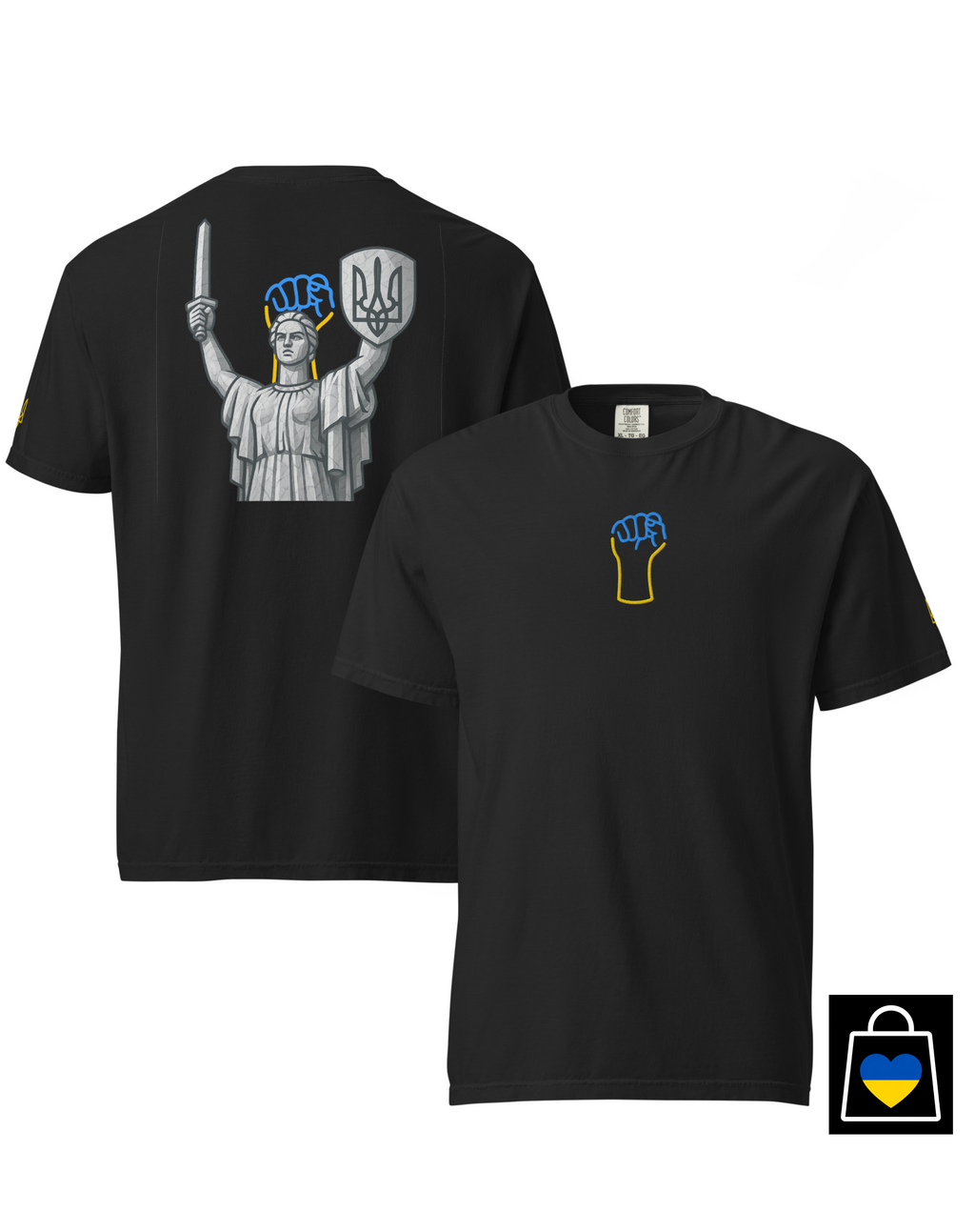 Ukraine Strong heavyweight t-shirt