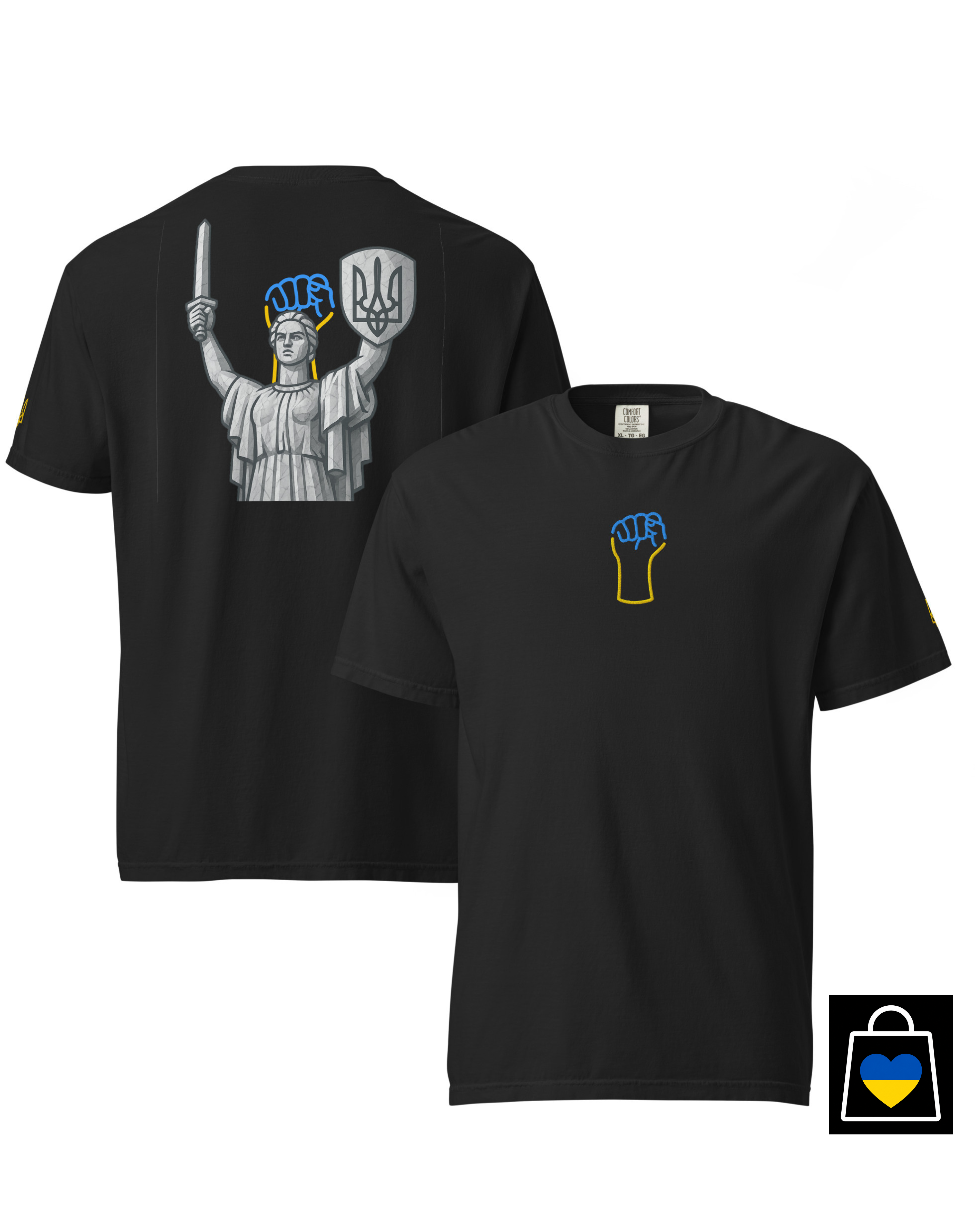 Ukraine Strong heavyweight t-shirt