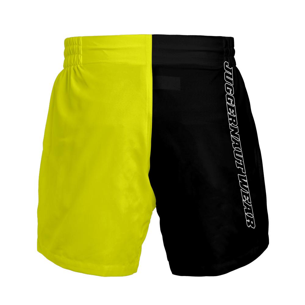 JW Fight Club Shorts - Blk/Ylw