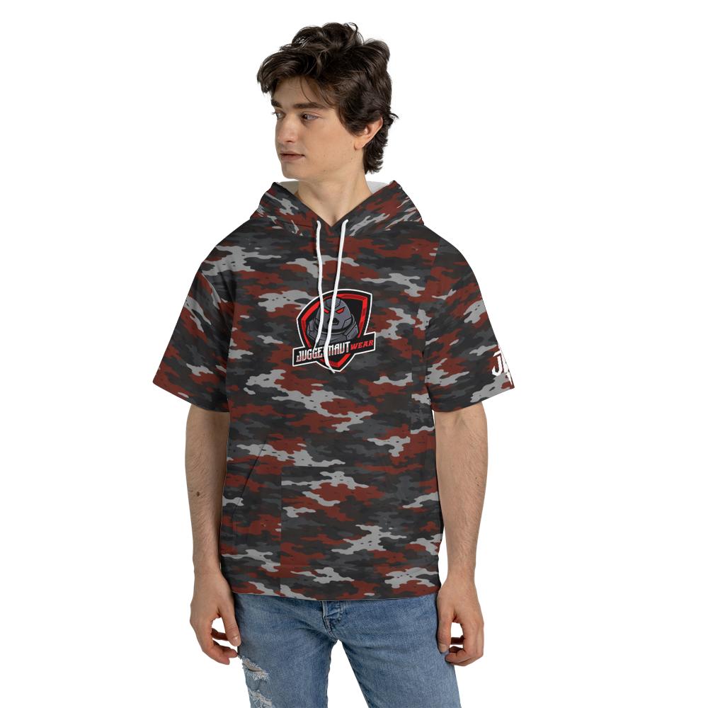 Spetz Camo Short-sleeve Hoodie